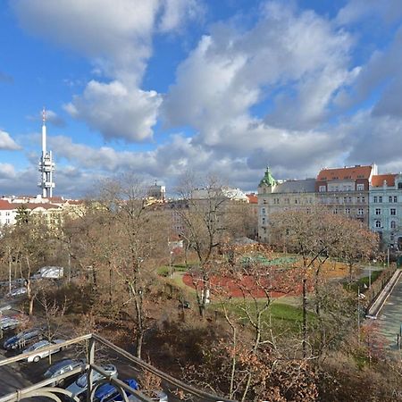 Wonderful Apartment In Vinohrady Praga Exterior foto