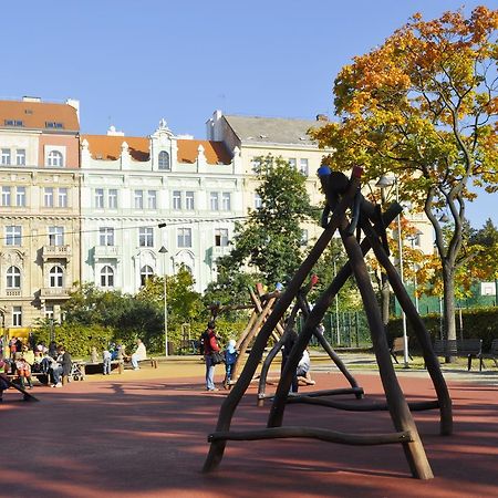 Wonderful Apartment In Vinohrady Praga Exterior foto