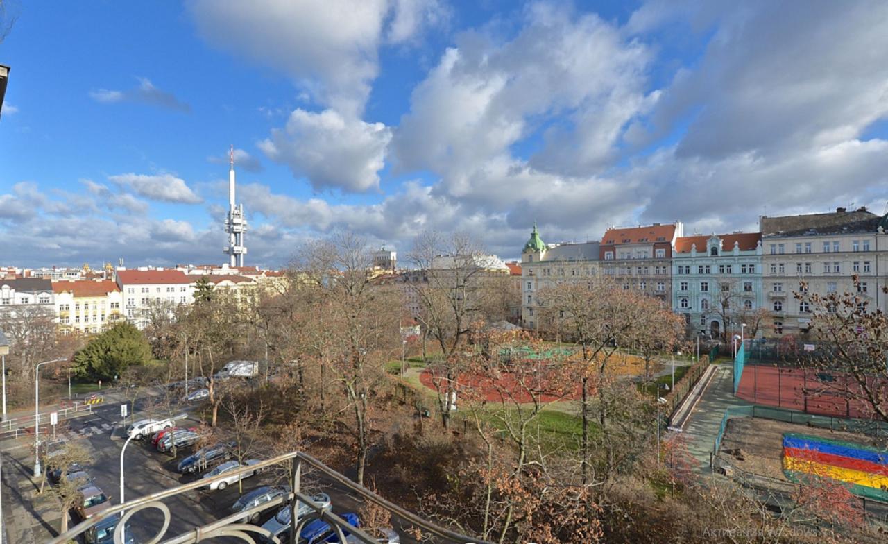 Wonderful Apartment In Vinohrady Praga Exterior foto