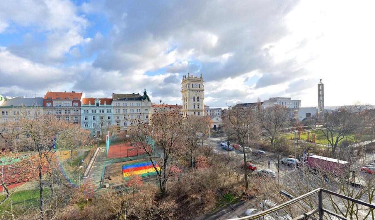 Wonderful Apartment In Vinohrady Praga Exterior foto
