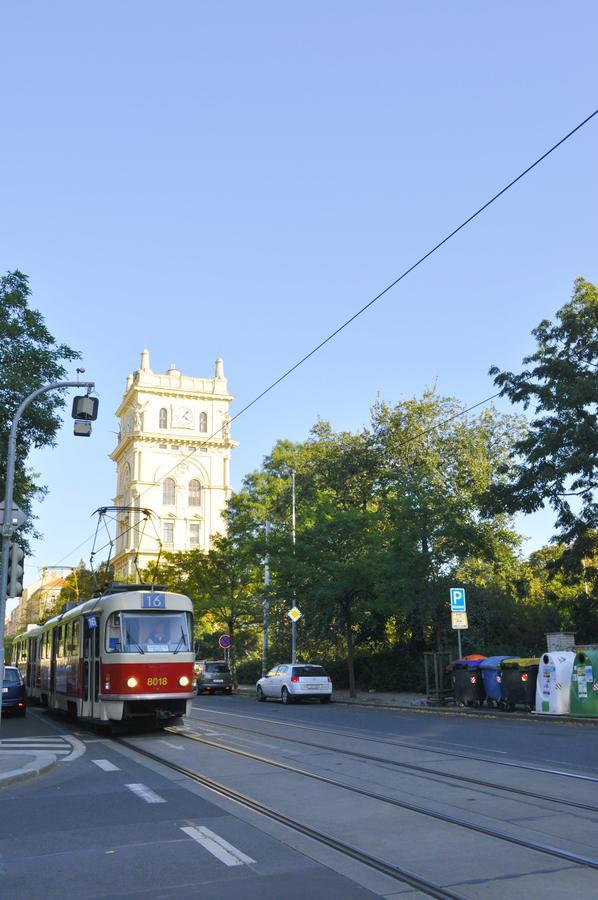 Wonderful Apartment In Vinohrady Praga Exterior foto