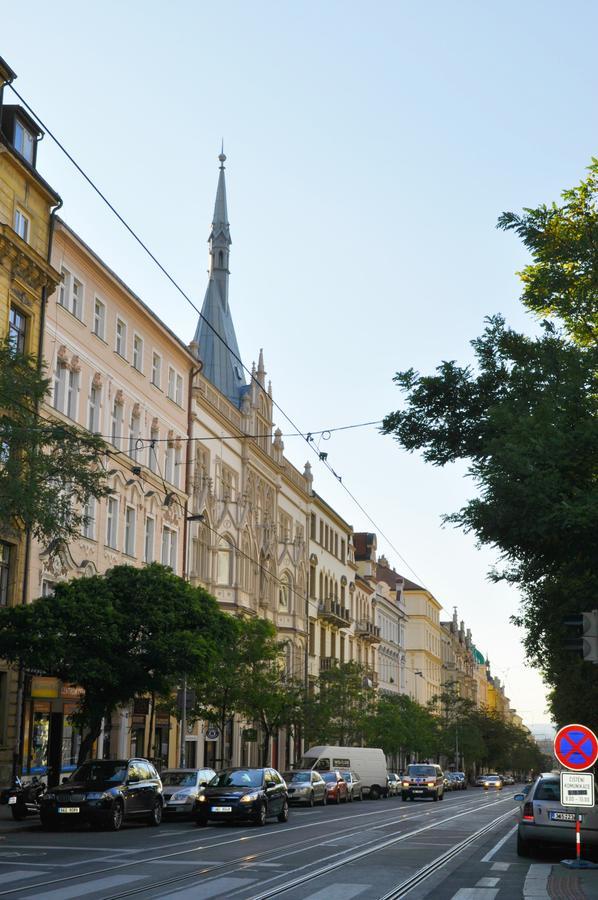 Wonderful Apartment In Vinohrady Praga Exterior foto